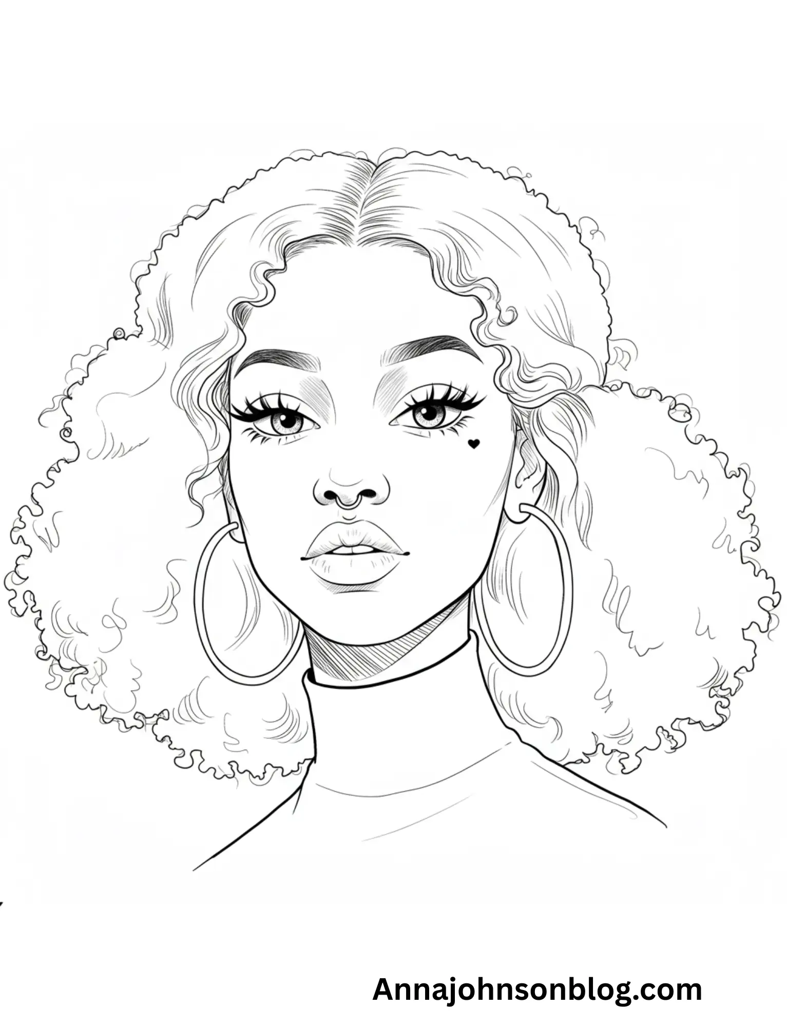 African-Women-Coloring-Pages