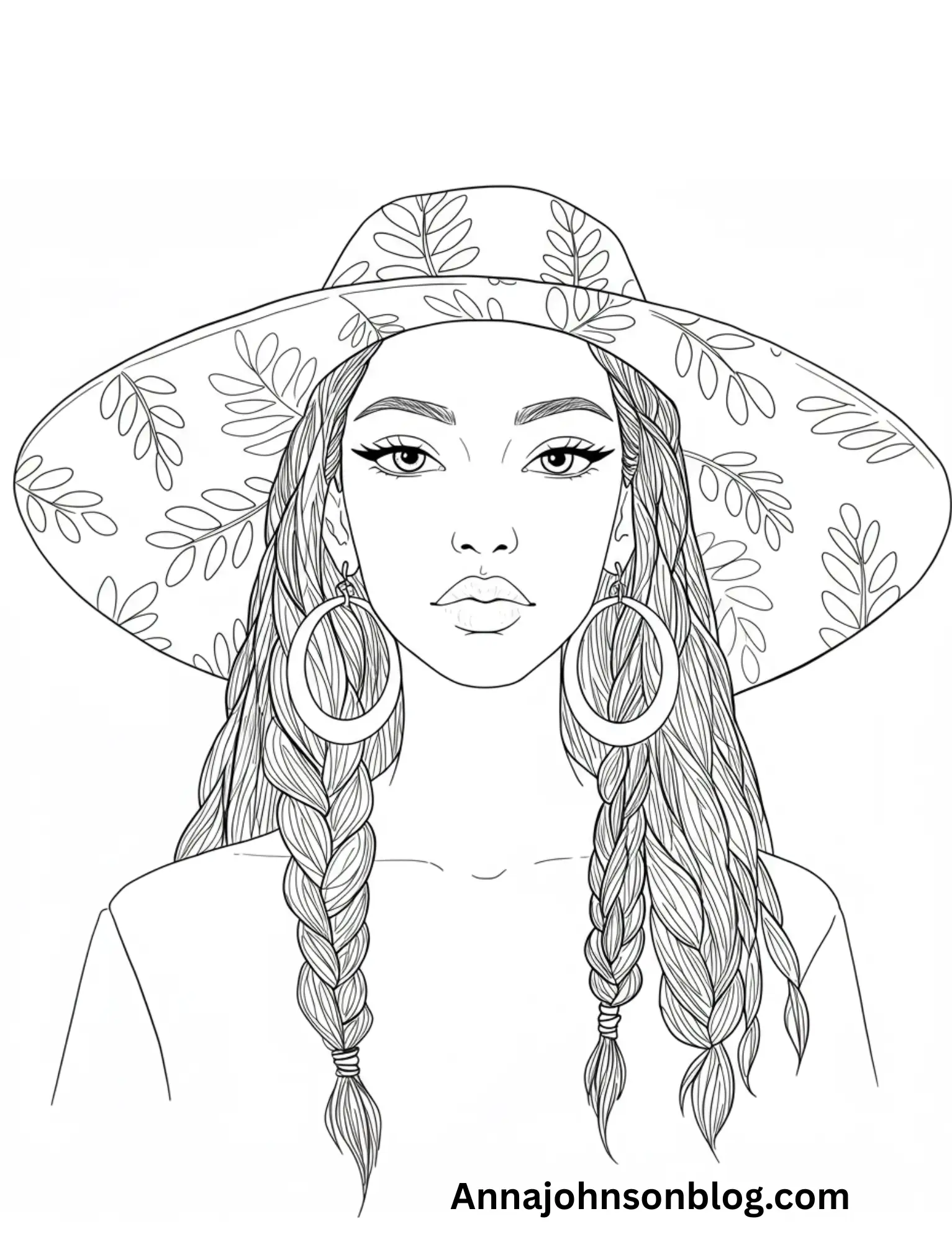African-Women-Coloring-Pages