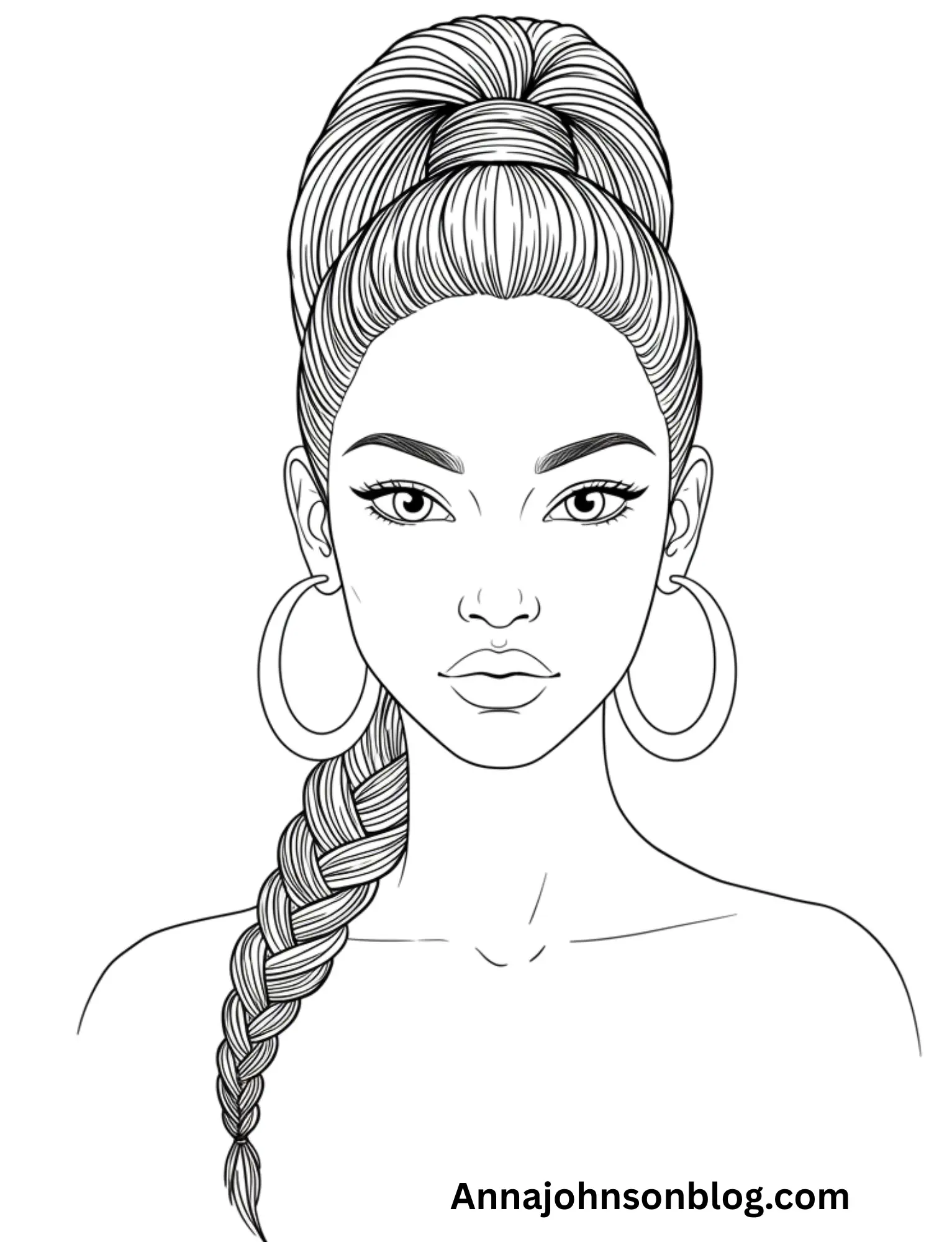 African-Women-Coloring-Pages