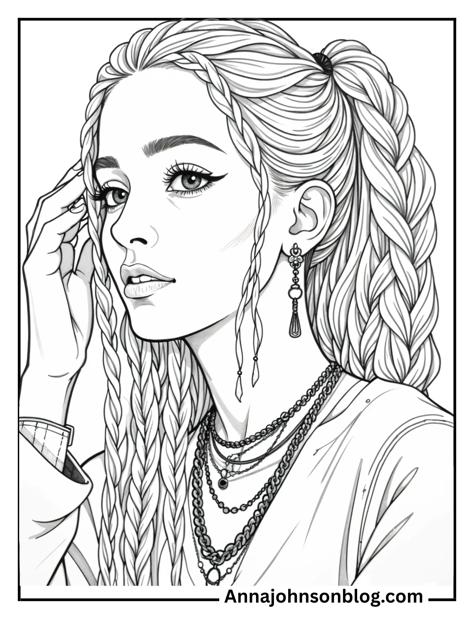 free-women-coloring-page